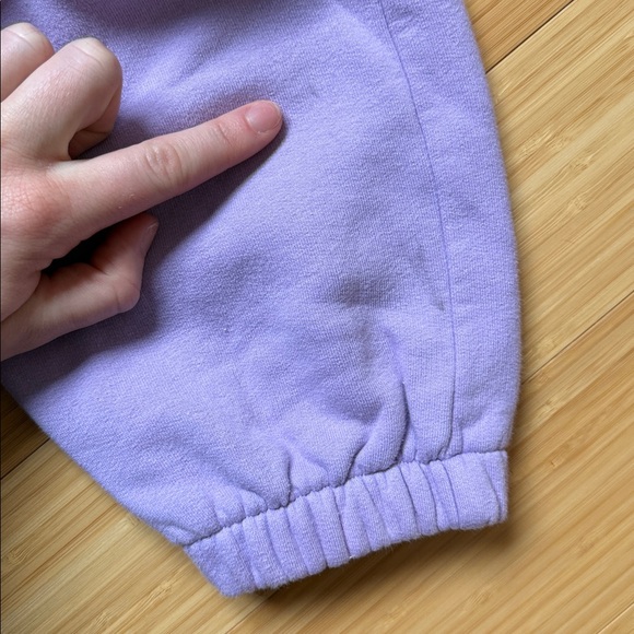 Pangaia heavyweight recycled cotton set in Orchid Purple, size M/S - Picture 13 of 15